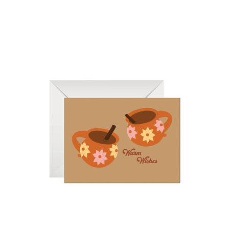 Warm Wishes Champurrado Holiday Card