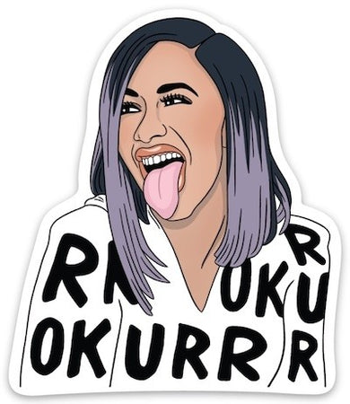 Cardi B Sticker