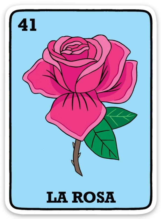 La Rosa Sticker