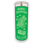 Money Candle Sticker