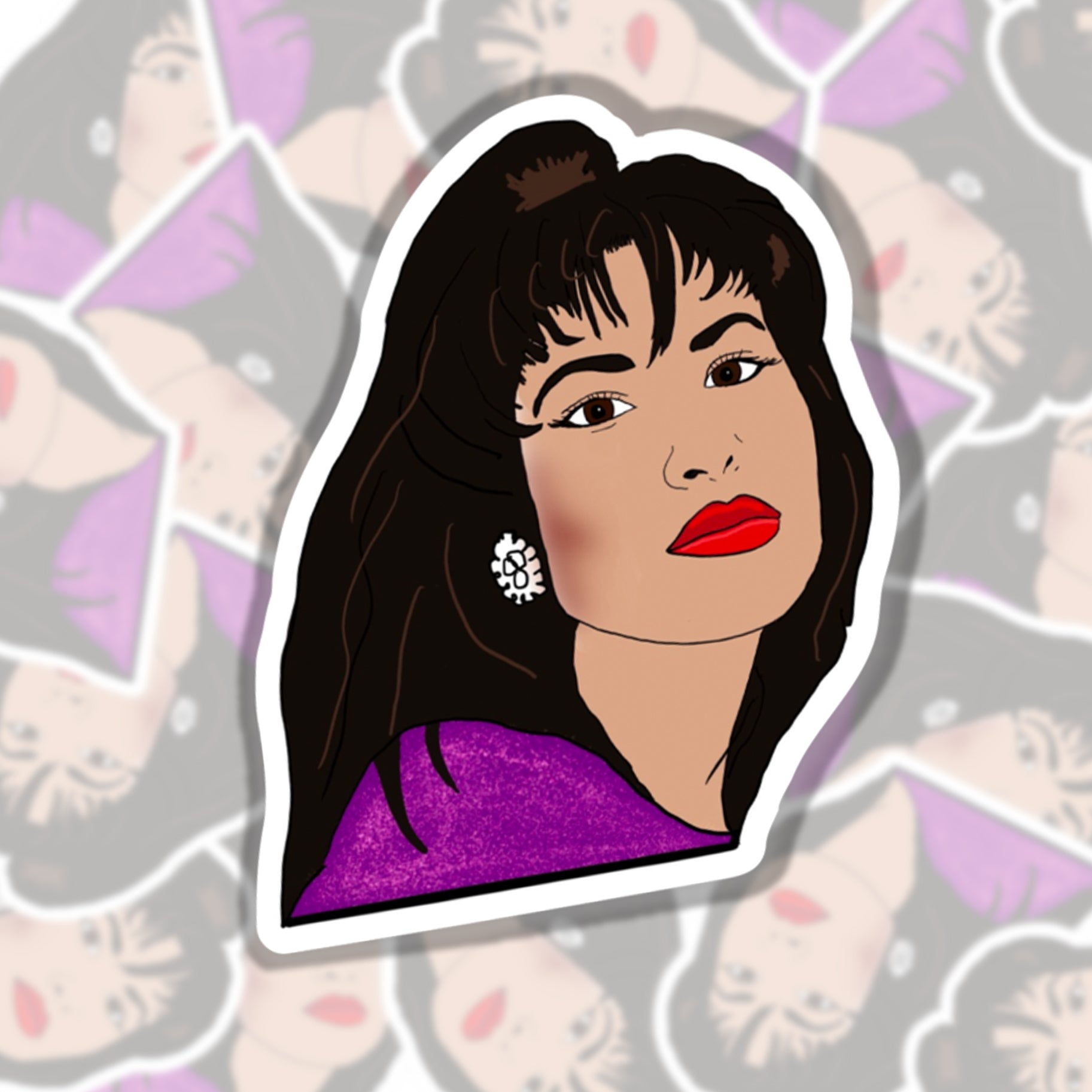 Selena Sticker