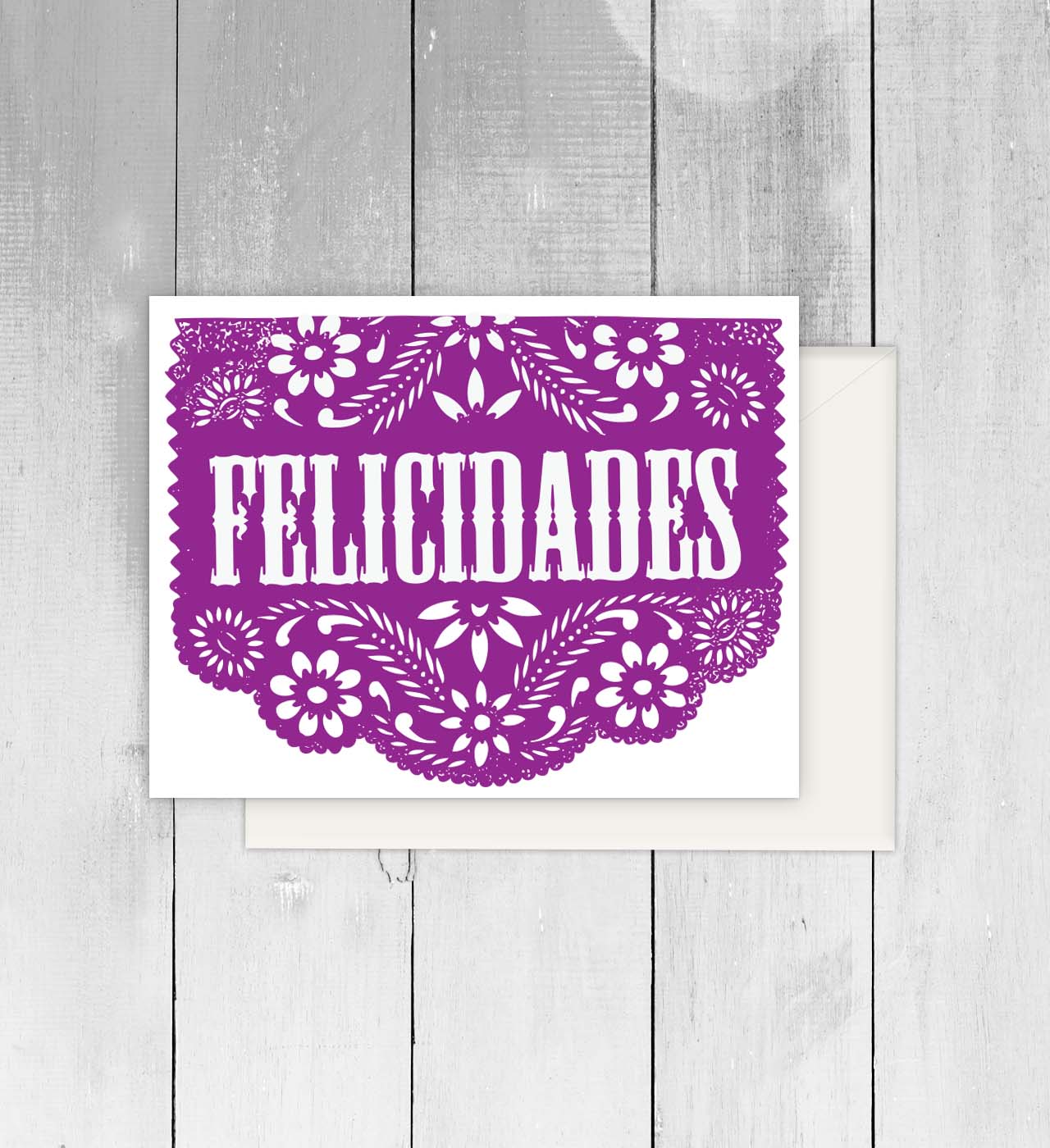 Felicidades Spanish Greeting Card