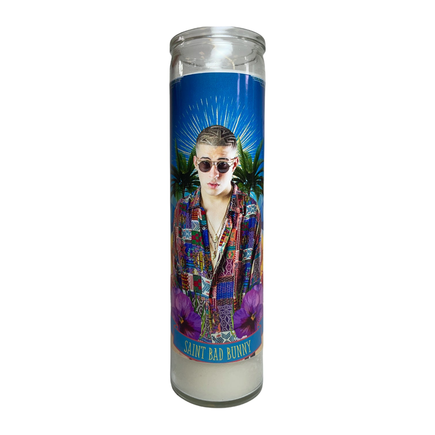 Bad Bunny Altar Candle