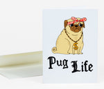 Pug Life Card