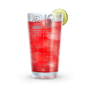 Good Measure Recipe Glass (Vodka)