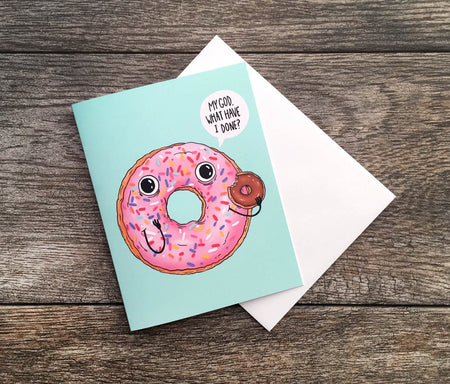 Cannibal Donut Card