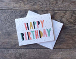 Happy Birthday Polka Dots Card