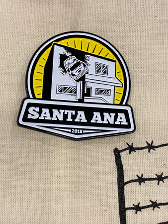 Santa Ana Crash Pin