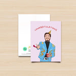 Post Malone Congratulations Greeting Card