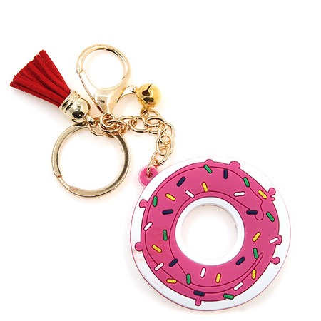 Donut Tassel Keychain