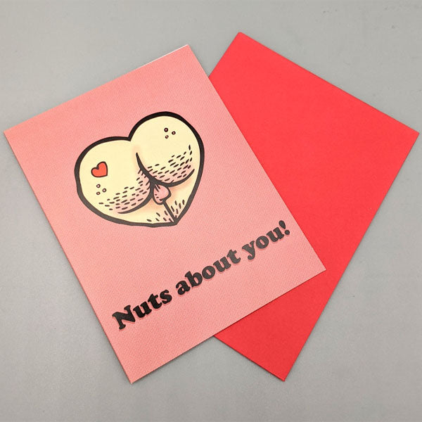 Nuts about you Greeting Card
